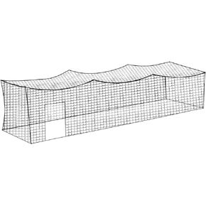 Aoneky Nylon Baseball Batting Cage Netting - NET ONLY - Not Include Poles and Frame Kits - 10x10x35ft / 12x12x55ft - Small Pro Garage Softball Batting Cage Net