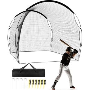 Baseball Batting Cage Batting Cages for Backyard Portable Baseball Pitching Cage 13 x 10 x 10 ft Baseball Practice Batting Cage for Player Training Batting Promoting Accuracy Hitting Strength in Saudi Arabia