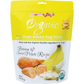 Grandma Lucy's Organic Oven Baked Dog Treats - Apple, 14 oz