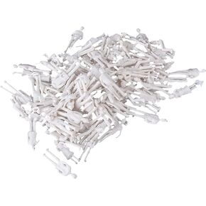 BQLZR White Unpainted Architectural 1:75 Scale Model Figures for Placed on Cakes, Railway Models, Building Models, Dioramas,6 Types of Poses,Make of Light Plastic