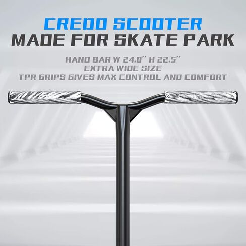 سكوتر Pro Scooter-Stunt Scooter - مصمم للأولاد والبنات، سكوتر احترافي للمراهقين بعمر 8 سنوات فما فوق ومناسب للراكبين من جميع المستويات (C7-Black/NEO) in Kuwait