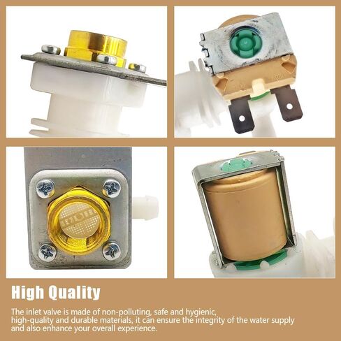 040003579 33129042 صمام مدخل المياه مناسب لصانع الثلج Manitowoc U0140 U0190 U0240 U0310 115/120 فولت 60 هرتز 5 واط ملحقات صمام الملف اللولبي لمدخل المياه in Kuwait