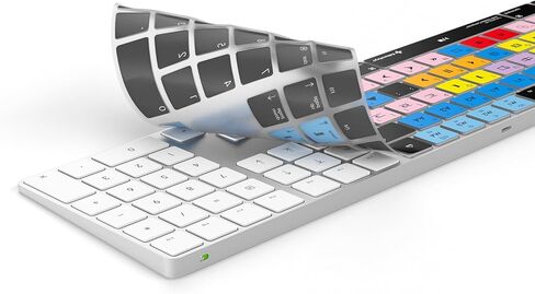 Avid Media Composer Keyboard Cover | Fits Wireless Apple Magic Keyboard with Numeric Pad in Kuwait