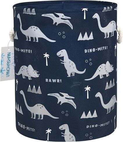 سلة الغسيل LANGYASHAN من القماش قابلة للطي، سلة تخزين منظمة للأولاد والبنات، سلة الغسيل، صناديق الألعاب، سلال الهدايا، ملابس غرفة النوم، حضانة الأطفال (لعبة الكرة البحرية) in Kuwait