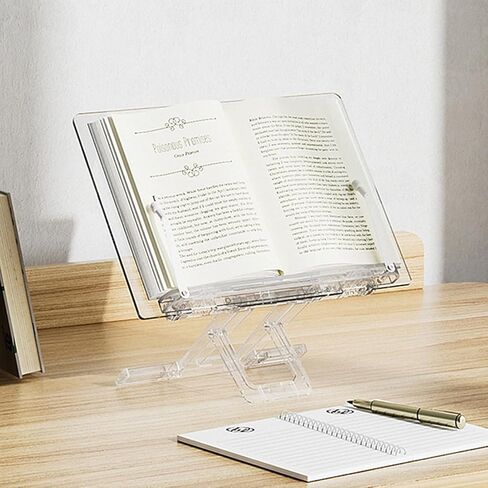 حامل الكتب للقراءة، حامل الكتاب المقدس، حاملات الكتب للقراءة بدون استخدام اليدين، حامل عرض الكتب مع مشابك الصفحات، حامل حامل كتب الطبخ، حوامل الكتب المكتبية، حامل الكتب المدرسية (3 مم) in Kuwait