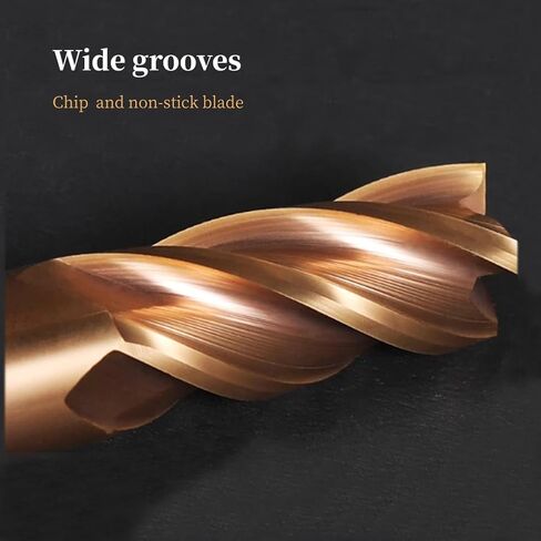 5pcs HRC55 Carbide Square End Mill 15/64" (6mm）4 Flutes Micro Grain Carbide End Mill Milling Cutter AlTin Coated for Alloy Steels Hardened Steels(5pcs HRC55 D6) in Kuwait