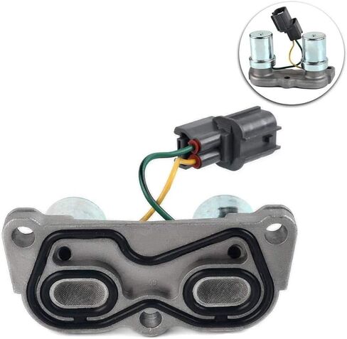 Transmission Dual Shift Solenoid 28300-P24-J01 Replacement for Honda Civic CR-V del Sol 96 97 98 99 00 Civic AT 28300P24J01 LOCK-UP SOLENOID transmission Control Solenoid module cr crv in Saudi Arabia