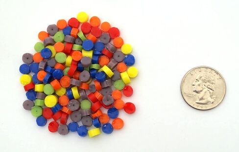 Rainbow Dot Assortment - 96 Coe in Saudi Arabia