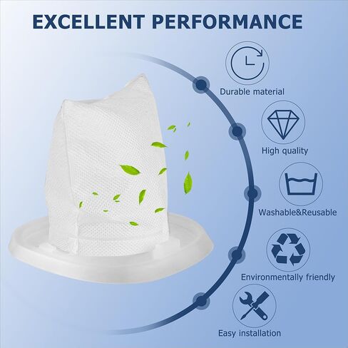 12 حزمة مرشحات HNVCF10 بديلة للمكنسة الكهربائية اليدوية بلاك اند ديكر Dustbuster HNVC220B HNVC220BCZ01 HNVC215B10 HNVC115 HNVC115J06 HNVC115B22 in Kuwait