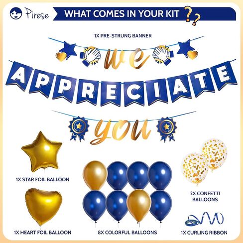 Thank You Banner, Thank You Sign, Employee Appreciation Decorations, Staff Appreciation Banner, We Appreciate You Banner | Thank You Decorations for Employees | Office Decorations for Boss CNA in Saudi Arabia