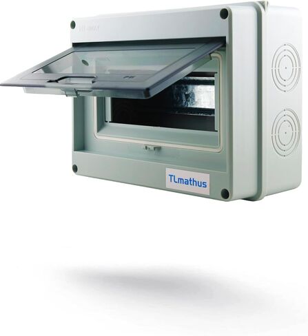 3 Way Mini Breaker Box MCB Distribution Protection Box with DIN Rail, Waterproof,for Miniature Circuit Breaker, Electrical Box for Indoor Wall(HT-3WAY) in Saudi Arabia