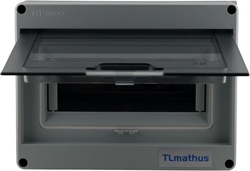 3 Way Mini Breaker Box MCB Distribution Protection Box with DIN Rail, Waterproof,for Miniature Circuit Breaker, Electrical Box for Indoor Wall(HT-3WAY) in Saudi Arabia