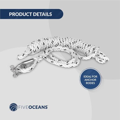 Five Oceans 5-Pack Stainless Steel Thimble for 9/16" Wire Rope Cable - FO1446-M5 in Saudi Arabia