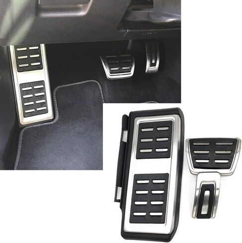 أغطية دواسة فرامل الغاز لراحة القدم متوافقة مع Volkswagen VW Golf 7 MK7 Skoda Octavia Audi A3 S3 (ناقل حركة أوتوماتيكي) in Kuwait