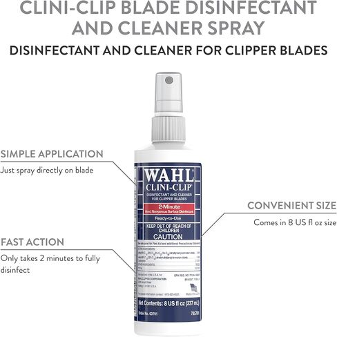 WAHL بروفيشنال أنيمال كليني-كليب بليد مطهر ومنظف بخاخ (3701-100) in Kuwait