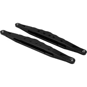 VGEBY RC Aluminium Aluminy Aluminy الخلفية السفلى الأذرع مع تصميم أسفل جوفاء لـ Super2.0 1/6 RC مسار قصير على الطريق ، قابلة للتعديل ، الفولاذ المقاوم للصدأ ، تثبيت قفل المسمار (أسود) in Kuwait