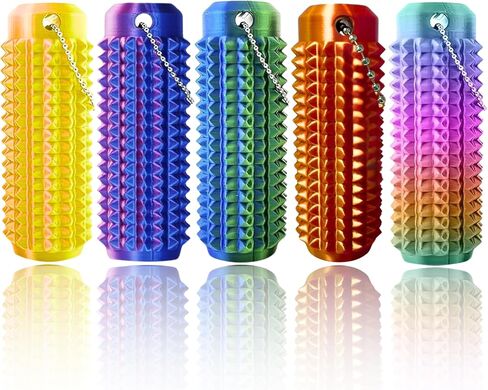 5pcs يملأ القليل من الأوتار ، سلسلة مفاتيح Grippie Grippie Simply ، سلسلة مفاتيح محفزة شائكة ، تململ ألم أوتشيس ، تململ ، أوتشيس ، أوشيس ليتل أوسشيس in Kuwait