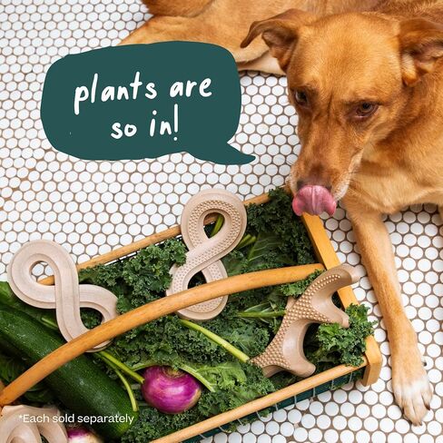 WOOF HonestChew Dog Toy Antler - Durable Dog Chew Toy - Made with Natural, Plant-Based Ingredients - Splinter-Resistant - Safer Than Dog Bones - Medium in Kuwait