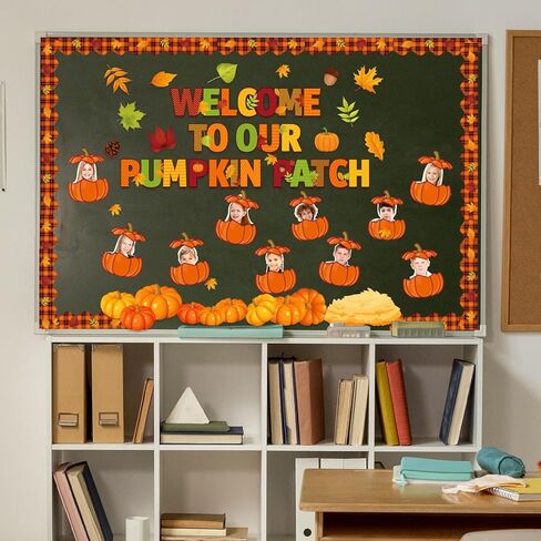 63pcs زخارف النشرات الخريف ، فالقر القرع زخارف الفصول الدراسية قرع قطع الورق -أووتس عيد الشكر ديكور ديكور ديي كراف فورت فورت فصول الطرف in Kuwait