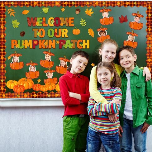 63pcs زخارف النشرات الخريف ، فالقر القرع زخارف الفصول الدراسية قرع قطع الورق -أووتس عيد الشكر ديكور ديكور ديي كراف فورت فورت فصول الطرف in Kuwait