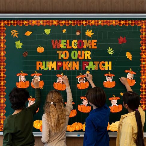 63pcs زخارف النشرات الخريف ، فالقر القرع زخارف الفصول الدراسية قرع قطع الورق -أووتس عيد الشكر ديكور ديكور ديي كراف فورت فورت فصول الطرف in Kuwait