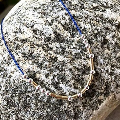 Badass in Morse Code Necklace - Sterling Silver أو Gold Covered in Saudi Arabia