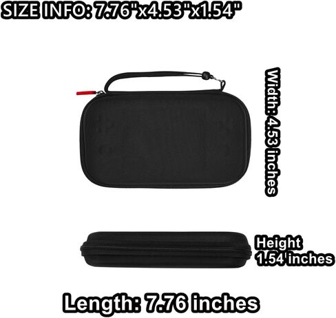 حافلة مع مقبض لـ RG477M Game Game Console Case Organizer Organizer Case in Saudi Arabia