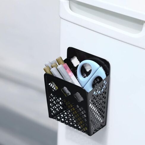 Magnetic Pencil Holder - Magnetic Locker Organizer, 1 Pack Pen Holder Locker Accessories for School and Office (1 Pack Pink) in Kuwait