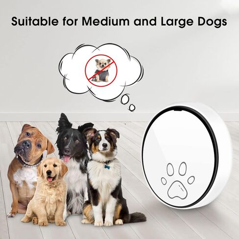 Comsmart Smart Wireless Dog Door Bell, Doggie Doorbell for Pet Potty Training Communication Go Outside Press Button with 38 Melodies 4 Volume Levels LED Flash (1 Receiver & 2 Transmitter), Black in Kuwait