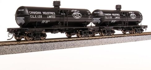 Broadway Limited 7672 6000 جالون دبابات ، الصناعات الكندية ، 2 حزمة ، HO in Saudi Arabia