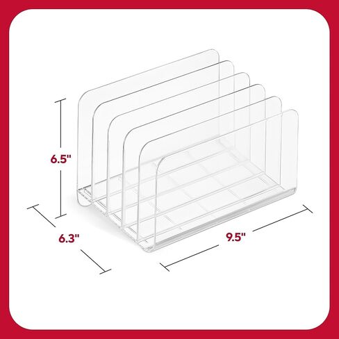 Staples 5-Compartment Plastic Clinine Serter ، Clear (TR62285) in Saudi Arabia