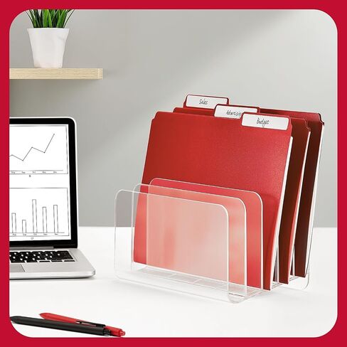 Staples 5-Compartment Plastic Clinine Serter ، Clear (TR62285) in Saudi Arabia