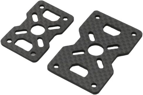 4PCS 3K Carbon Fiber Tube Clamp Motor Fixed Seat Mount Plate for 12mm 16mm 20mm 22mm 25mm 30mm Pipe DIY RC Multi-axis UAV(25mm) in Kuwait