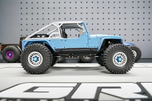 Little Guy Racing Gripper LG4 1.0 بوصة متوافقة مع 1/24 RC AXIAL SCX24 ، RGT ، Element ، Enduro ، Uruav (4 إطارات لكل ترتيب) ، أسود ، 57 مم × 19.5 مم × R1 + ملصق LGRP Free LGRP in Kuwait