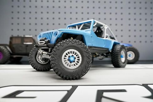 Little Guy Racing Gripper LG4 1.0 بوصة متوافقة مع 1/24 RC AXIAL SCX24 ، RGT ، Element ، Enduro ، Uruav (4 إطارات لكل ترتيب) ، أسود ، 57 مم × 19.5 مم × R1 + ملصق LGRP Free LGRP in Kuwait