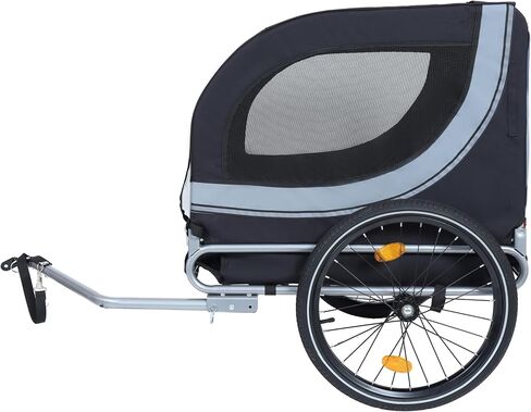 مقطورة كبيرة للدراجة الكلاب ، دراجة سعة 120 رطلاً ، حاملة حيوانات حيوانات أليفة ، حاملة شحن ، إطار فولاذي متين للسفر ، ركوب الدراجات ، مغامرات في الهواء الطلق in Kuwait