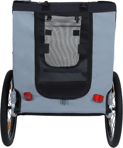 مقطورة كبيرة للدراجة الكلاب ، دراجة سعة 120 رطلاً ، حاملة حيوانات حيوانات أليفة ، حاملة شحن ، إطار فولاذي متين للسفر ، ركوب الدراجات ، مغامرات في الهواء الطلق in Kuwait