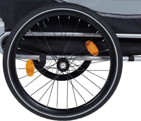 مقطورة كبيرة للدراجة الكلاب ، دراجة سعة 120 رطلاً ، حاملة حيوانات حيوانات أليفة ، حاملة شحن ، إطار فولاذي متين للسفر ، ركوب الدراجات ، مغامرات في الهواء الطلق in Kuwait