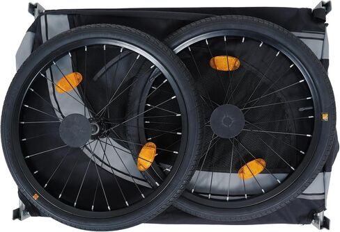 مقطورة كبيرة للدراجة الكلاب ، دراجة سعة 120 رطلاً ، حاملة حيوانات حيوانات أليفة ، حاملة شحن ، إطار فولاذي متين للسفر ، ركوب الدراجات ، مغامرات في الهواء الطلق in Kuwait