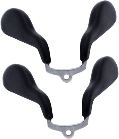 Nuobesty 2pcs انزلاق وسادات الأنف السيليكون غلاف الأنف المتين للراحة المعززة وتناسب النظارات الشمسية والنظارات in Kuwait