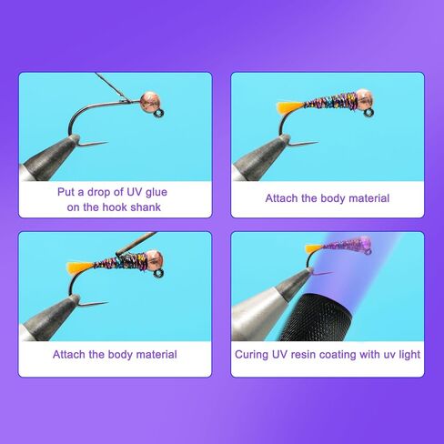 EDSRDXS UV Bonding & Welding Glue Combo Kit,Three Best Bonding Function UV Glue Kit with Light, Versatile for Repairs, Crafting, and Bonding (3pack) in Saudi Arabia