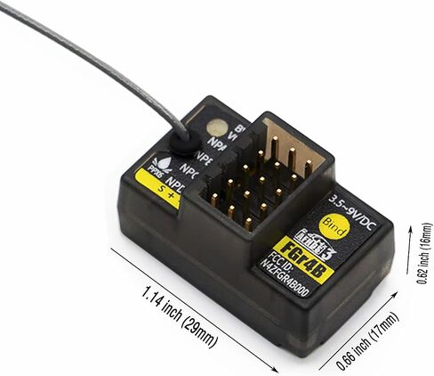 flysky fgr4b 4ch afhds 3 مستقبل لقارب سيارة RC 2.4 جيجا هرتز pwm/ppm/i-bus/s.bus/i-bus2 إخراج fs pl18 nb4 lite nb4 transmitter in Saudi Arabia