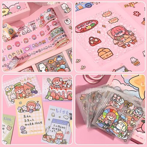 Zeeyi Girls DIY DIY 140 PCS Set ، ألعاب للأعمار من 8 إلى 13 in Saudi Arabia