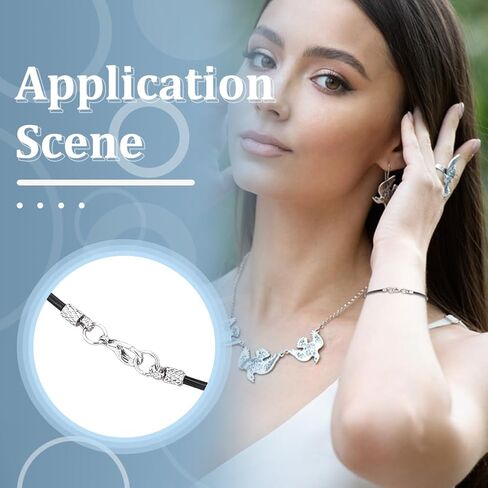 UniCraftale حوالي 30pcs سلك الفولاذ المقاوم للصدأ من الأطراف الطرفية العمود نهاية 2 مم عمود القطر الداخلي المخروطي الأطراف السلك من الجلد جعل أغطية نهاية سلك نهاية لقلد سوار قلادات in Saudi Arabia