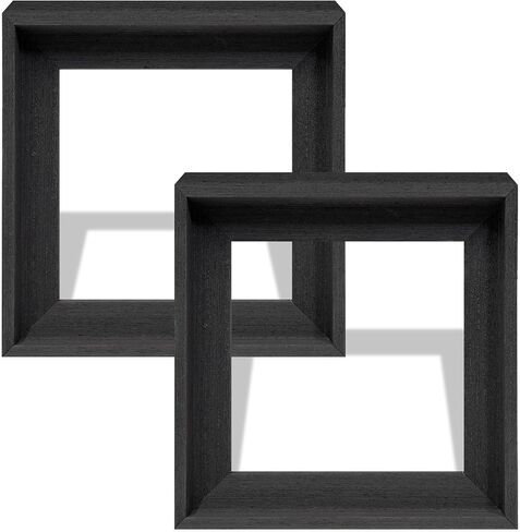 16"x20" Solid Wood Canvas Floater Frames for 0.6-0.9" Depth Canvas Art, 2 Pack Canvas Floating Frame, Canvas Frames, Art frame for Diamond Painting Paint by Numbers (Black, 16"x20") in Kuwait