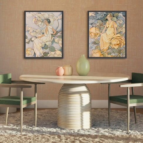 16"x20" Solid Wood Canvas Floater Frames for 0.6-0.9" Depth Canvas Art, 2 Pack Canvas Floating Frame, Canvas Frames, Art frame for Diamond Painting Paint by Numbers (Black, 16"x20") in Kuwait