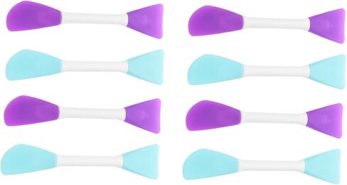 Angoily 8pcs Mini Printing Squeegee خلط ملاعق لالصبلات الطلاء الزيتي واللوحات المريحة الفنية المريحة للفنانين in Kuwait