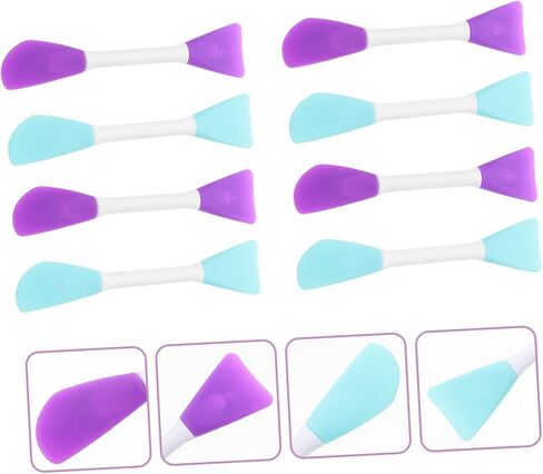 Angoily 8pcs Mini Printing Squeegee خلط ملاعق لالصبلات الطلاء الزيتي واللوحات المريحة الفنية المريحة للفنانين in Kuwait