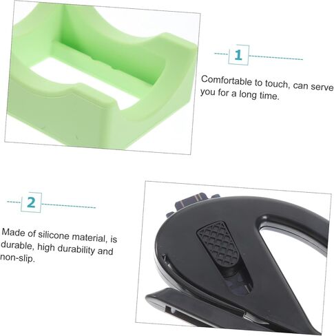 Luxshiny 1set Silicone Tumbler Holder Cup Cradle Squeegee Insert Set for Crafts Green in Kuwait