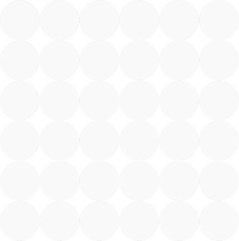 Vaguelly 100pcs Transparent Badge Film: Clear Round Films Protective Covers for 3.7cm Badges - Plastic Emblems Protectors for DIY in Saudi Arabia